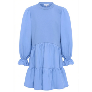 Pleat Collection Cece Dress | Cornflower