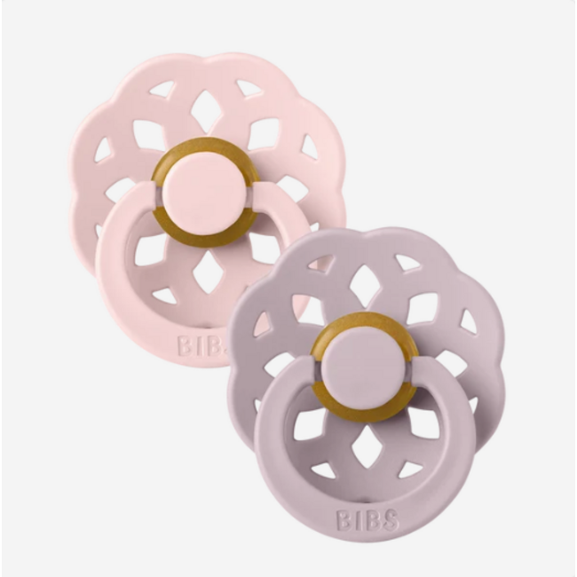 Bibs Pacifiers (2 Pack) | Boheme Round