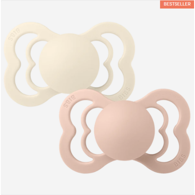 Bibs Pacifiers (2 Pack) | Symmetrical