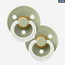Bibs Pacifiers (2 Packs) | Round GLOW