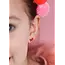 Pierced Co. Butterfly Colorblock Earrings