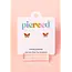 Pierced Co. Butterfly Colorblock Earrings