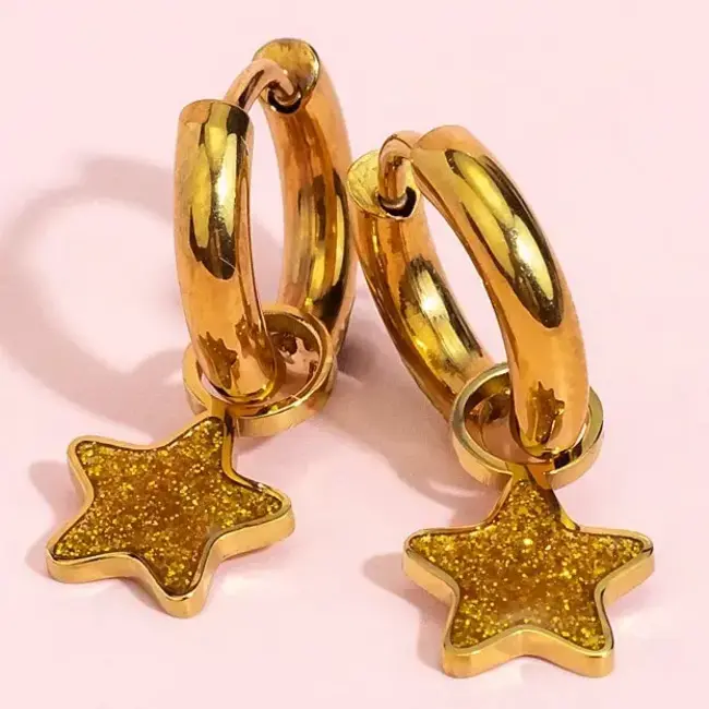 Pierced Co. Gold Star Charm