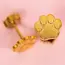 Pierced Co. Paw Print Earrings