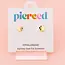 Pierced Co. Paw Print Earrings