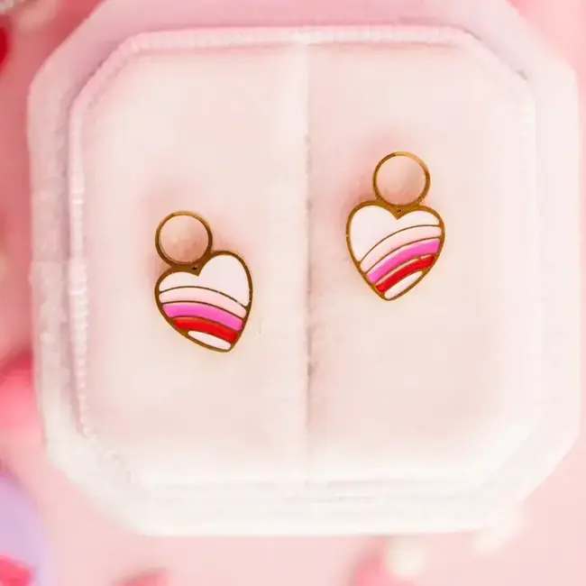 Pierced Co. Rainbow Heart Charms