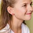 Pierced Co. Red Bow Earrings