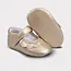 Oomphies Amina Hook & Loop Crib Shoe | Gold