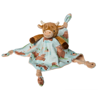 Mary Meyer Hetty Highland Cow Character Blanket