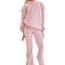 Good Girl Dusty Coral Mock Neck Set
