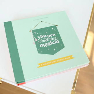 Paper Peony Press Baby Memory Book | You are Something Magical