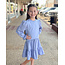 Pleat Collection Cece Dress | Cornflower