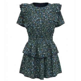 Pleat Collection Collier Dress | Twilight Floral