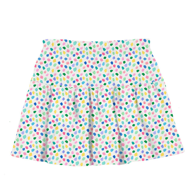 Azarhia Ditzy Dots Gathered Skort