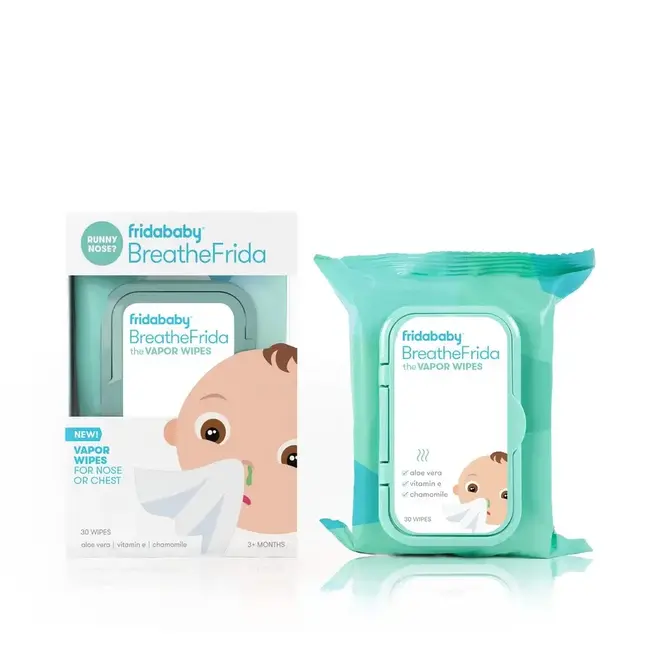 Frida BreatheFrida the BoogerWiper Nose + Chest Wipes