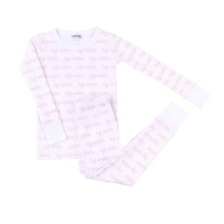 Magnolia Baby Big Sister Long Sleeve Pajamas