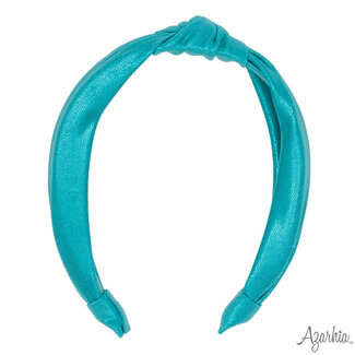 Azarhia Top Knot Headband | Turquoise Shimmer