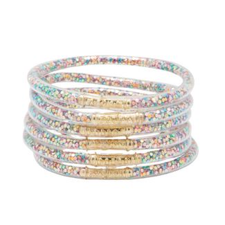 Azarhia Pastel Confetti Waterproof Girls Bracelets