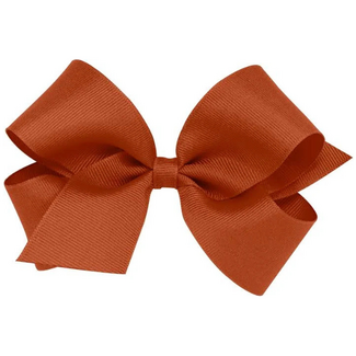 Wee Ones Grosgrain Burnt Orange Bow
