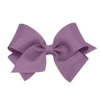 Wee Ones Grosgrain Amethyst Bow