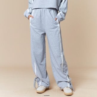 Peach Love Heather Grey Sweat Pants