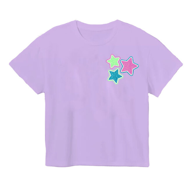 Azarhia Glitter Stars Boxy Tee