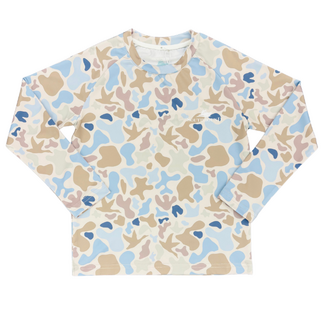 Southbound Performance Tee | Blue Camo