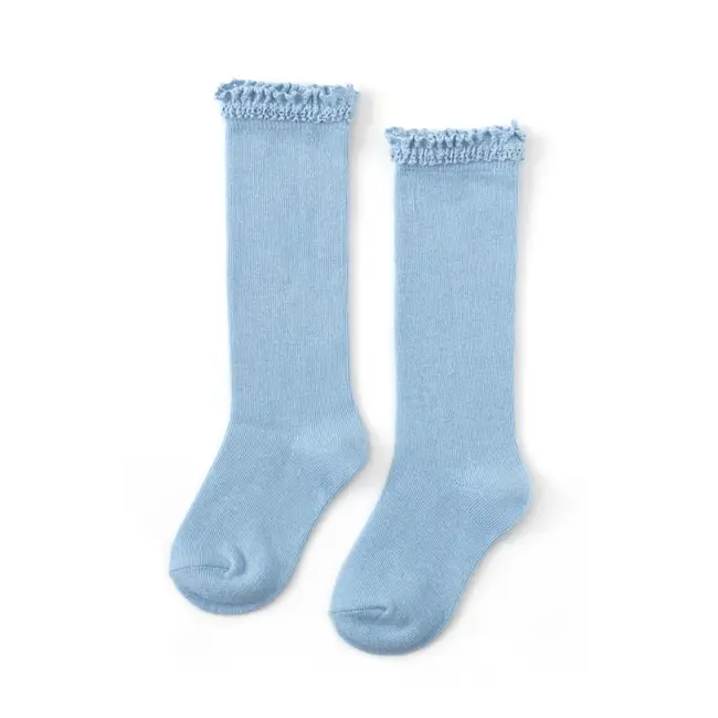 Little Stocking Co. Lace Top Knee Highs