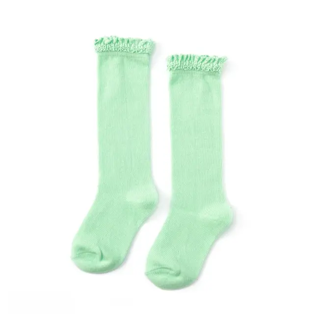 Little Stocking Co. Lace Top Knee Highs