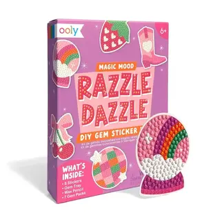 Ooly Mini Razzle Dazzle: DIY Gem Sticker Art | Magic