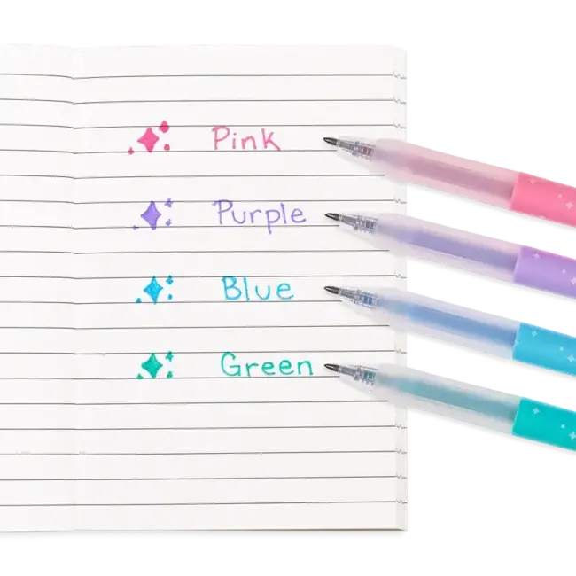 Ooly Oh My Glitter!: Retractable Glitter Ink Gel Pens
