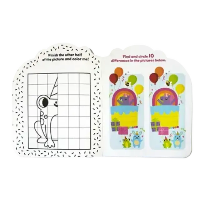 Ooly Playful Pages: Activity Book | Unicorn Party