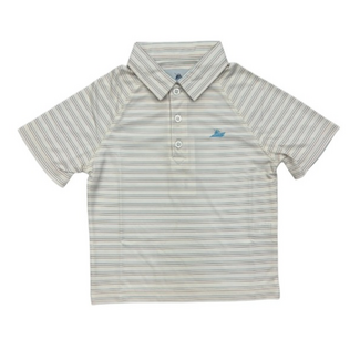 Southbound Short Sleeve Polo | Blue Sand Travertine | Size 5