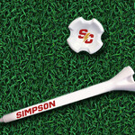 Color Shock Simpson Golf Tees
