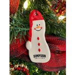 Benny Snowman Ornament Skinny