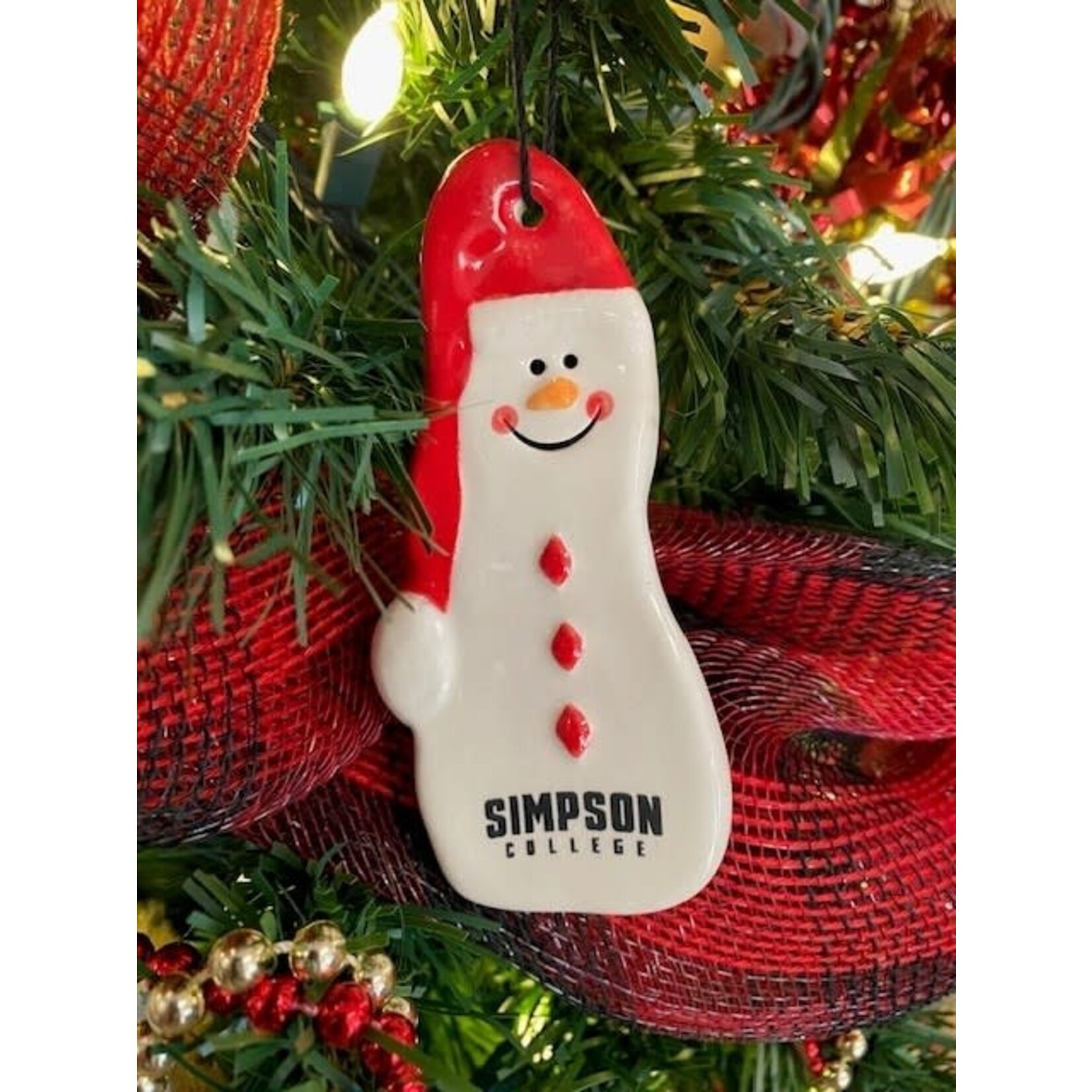 Benny Snowman Ornament Skinny