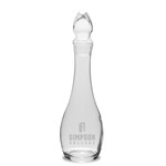 Campus Crystal DROP SHIP - Wide Bottomed Wine Decanter