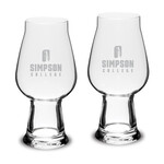 Campus Crystal DROP SHIP - European IPA Beer Glasses Set
