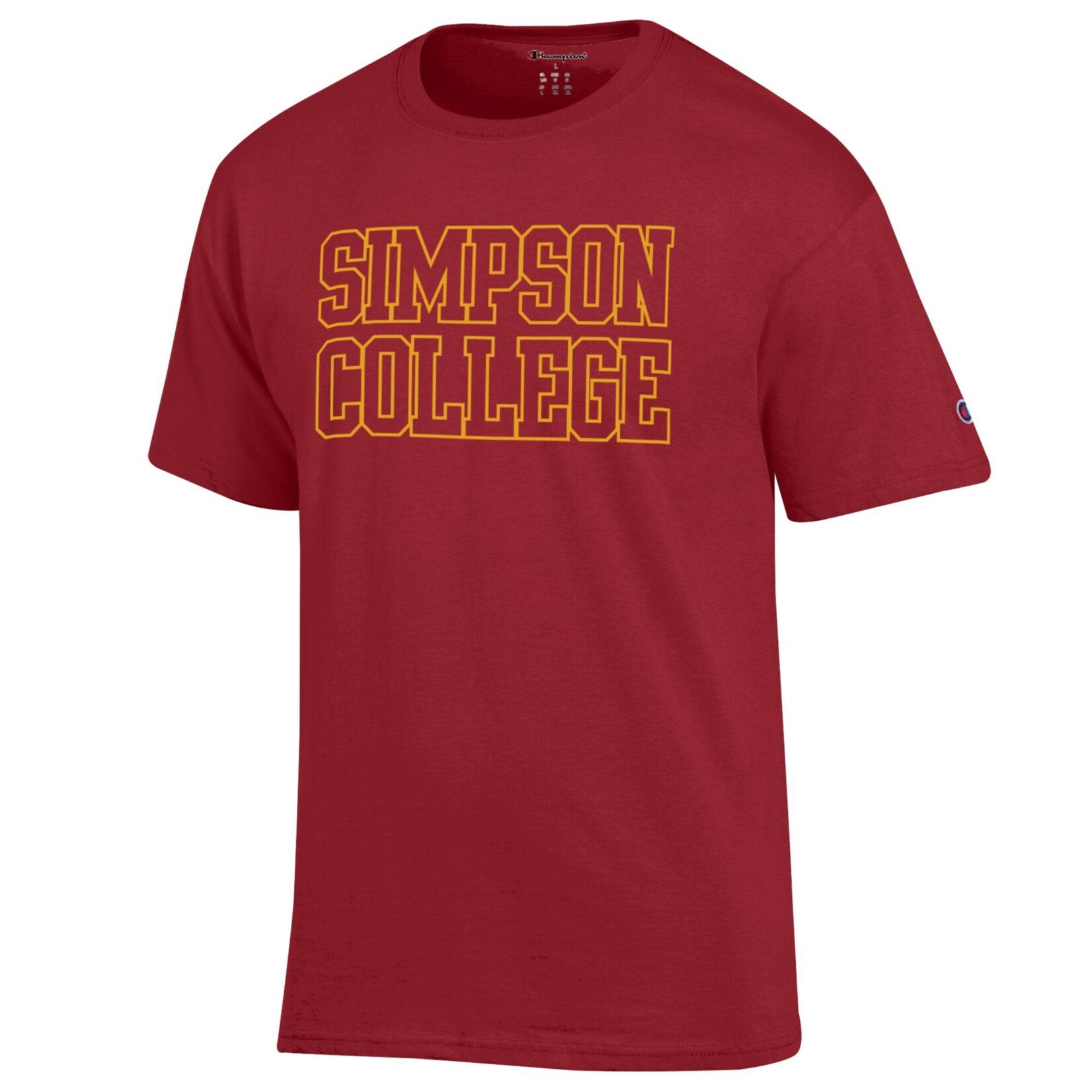 Champion Simpson College Tee Cardinal