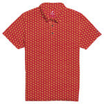 League College Pattern Polo