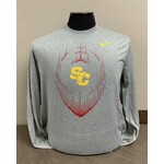 Nike Legend LS Football Tee Dk Heather