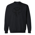 MV Sport Embroidered Thunder Crew Black