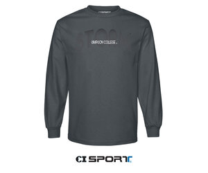 CI Sport Long Sleeve Tee Charcoal - Simpson College Spirit Shop