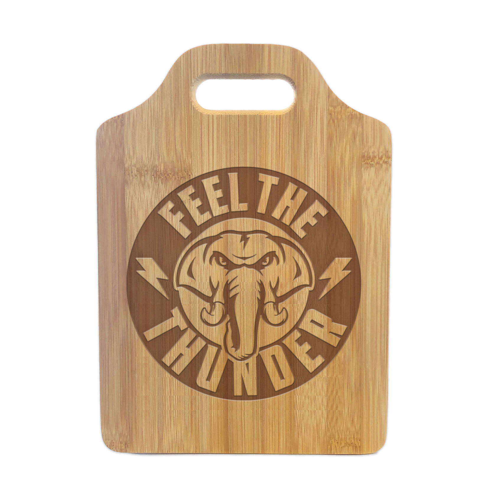 Spirit Products, Ltd Feel the Thunder Bamboo Cutting Board