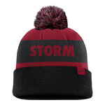 Nike Simpson Stripe Peak Beanie w/Pom