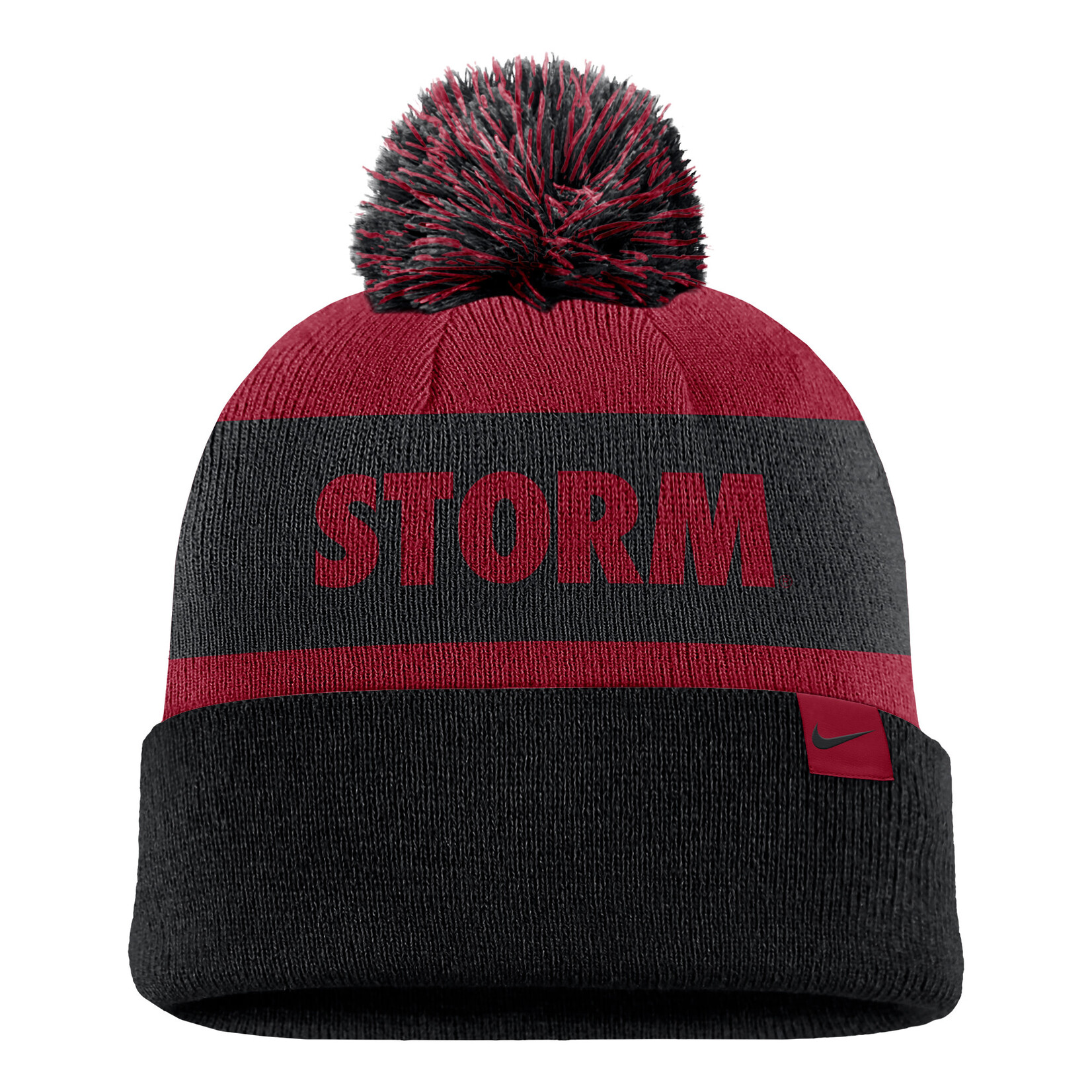 Nike Simpson Stripe Peak Beanie w/Pom