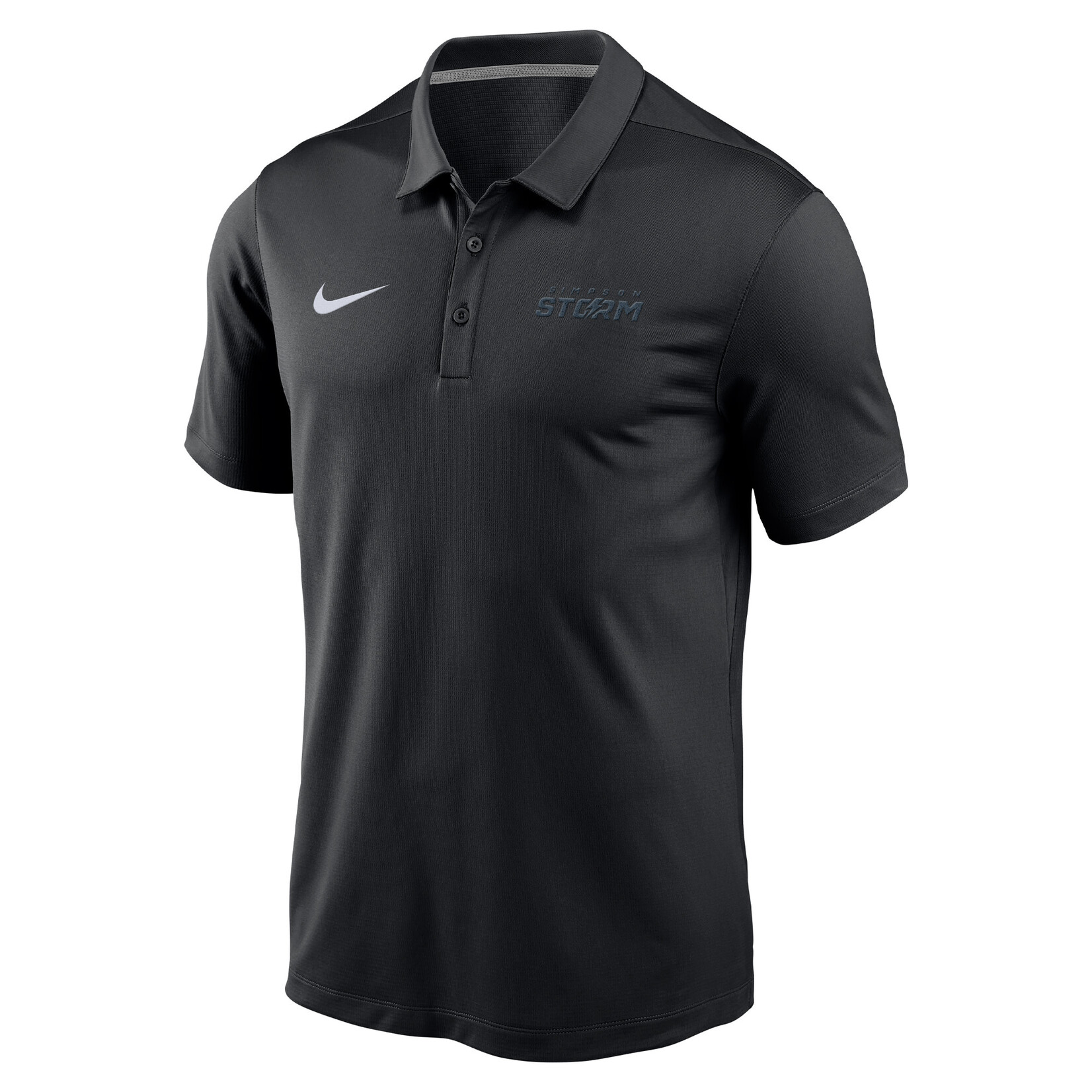 Nike Simpson Storm Varsity Polo Black