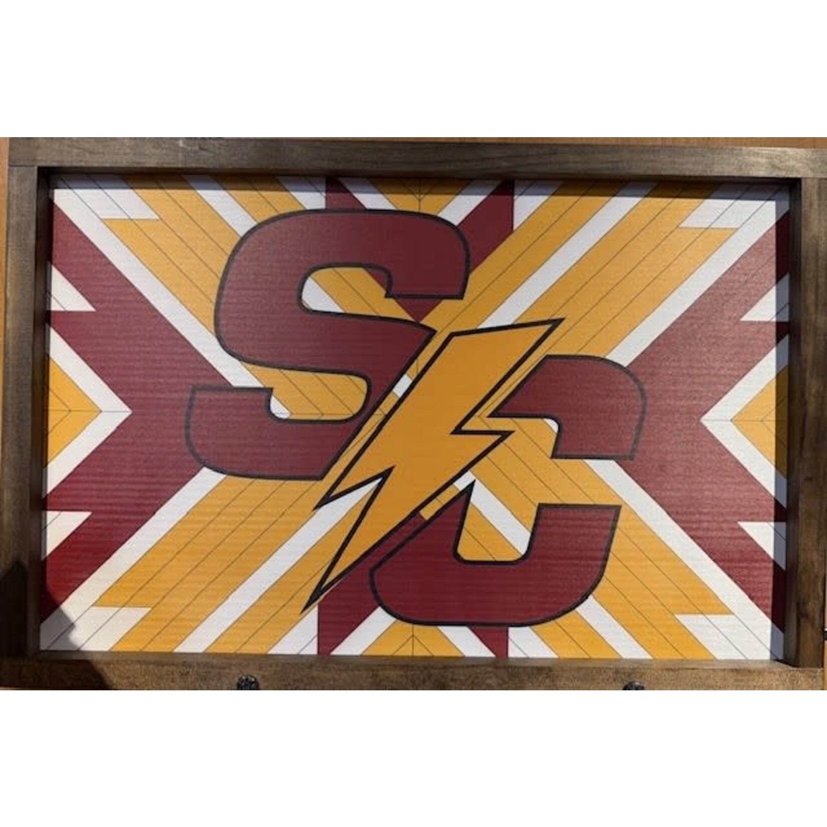 Harp & Bud Designs Alum - SC Barn Quilt Sign