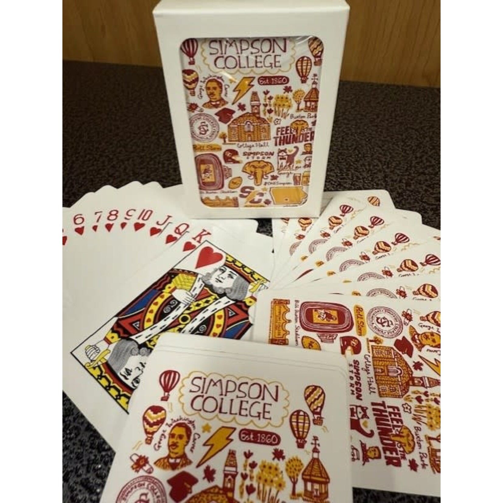 Neil Enterprises Julia Gash Playing Cards