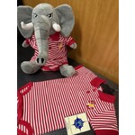 Creative Knitwear Infant Stripe Polo Bodysuit